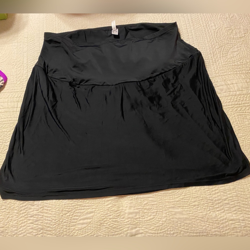 St John’s Bay 22W Black Swim Skirt Women’s Plus Size